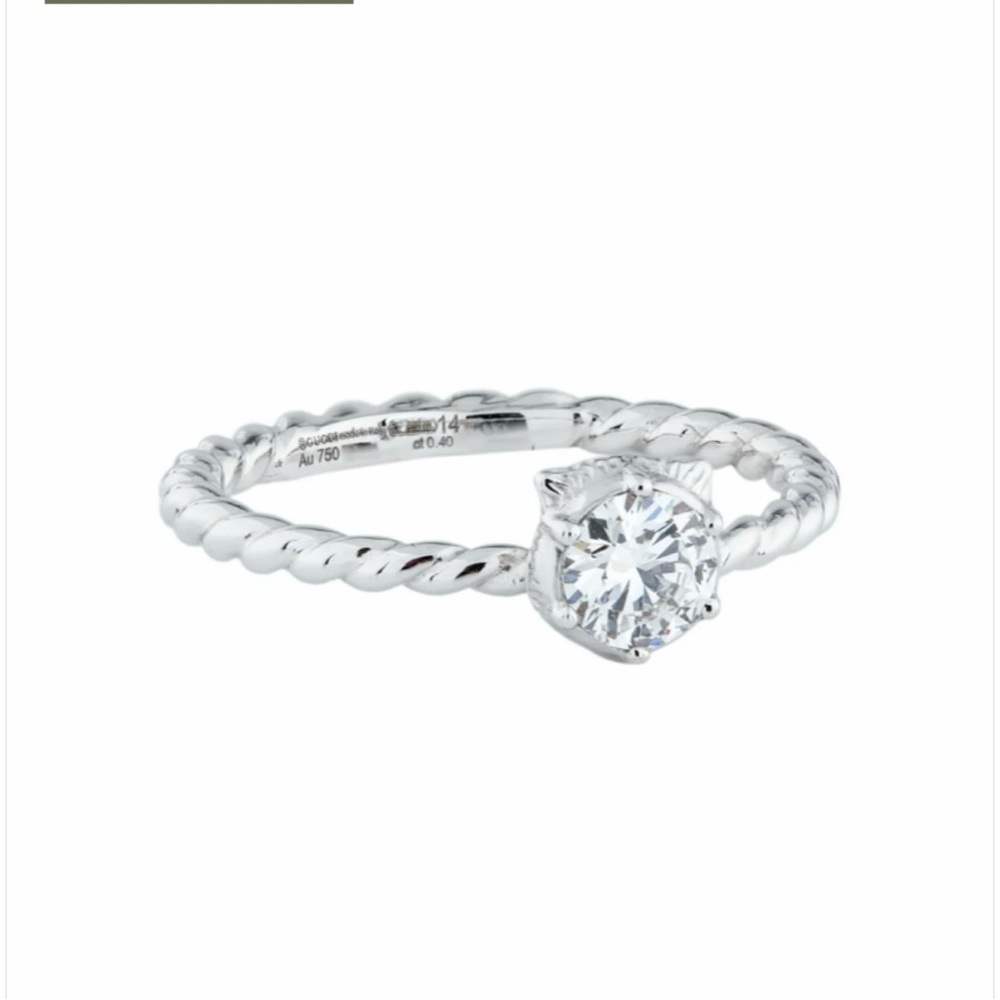 18K Diamond Le Marché Des Merveilles Cocktail Ring size